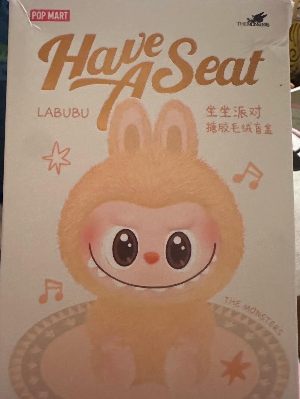 Labubu Have A Seat Plushie Blind Box - Baba